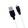USB Кабель Hoco X21 Plus Silicone Lightning Black/White 1m