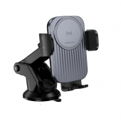 Холдер Borofone BH222 Central Console Wireless Charger 15W Black