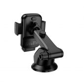 Холдер Borofone BH222 Central Console Wireless Charger 15W Black