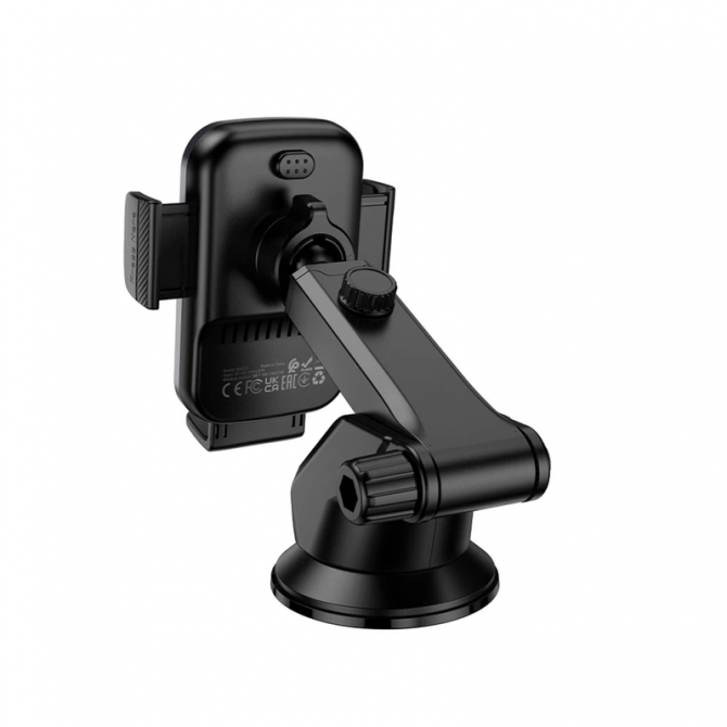 Холдер Borofone BH222 Central Console Wireless Charger 15W Black-2