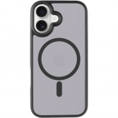 Чохол Matt Soft Frame Case для iPhone 17 Чорний