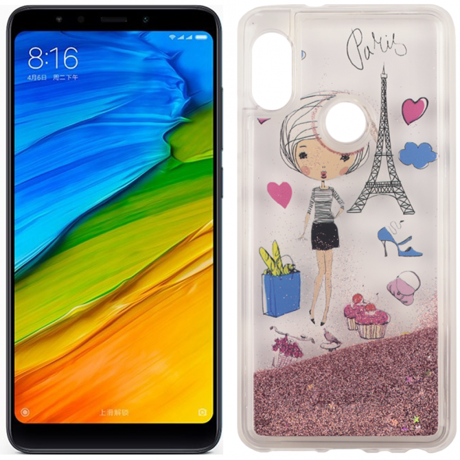 Чехол U-Like Aqua Case для Xiaomi REDMI Note 5 Pro Lady