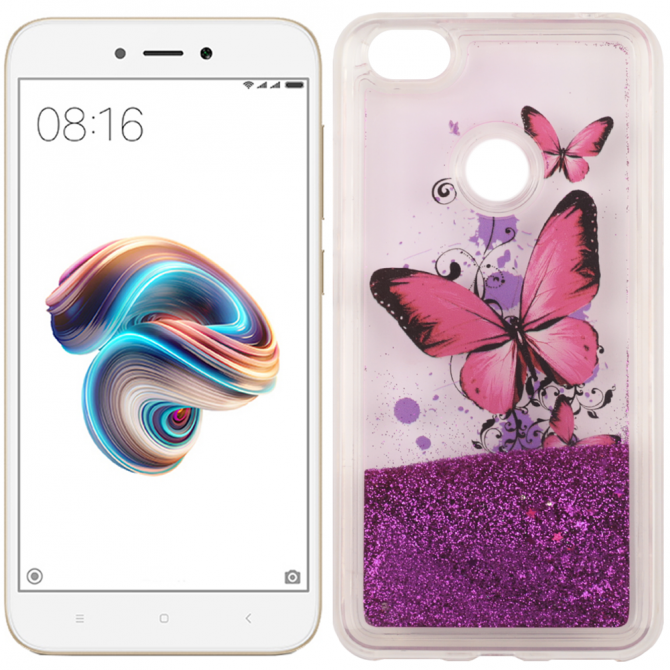 Чехол U-Like Aqua Case для Xiaomi REDMI NOTE 5A Butterfly