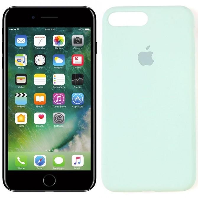 Чохол силіконовий для iPhone 7/8 Plus Оливковий FULL