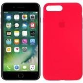 Чехол силиконовый для iPhone 7/8 Plus Темно Вишневый FULL