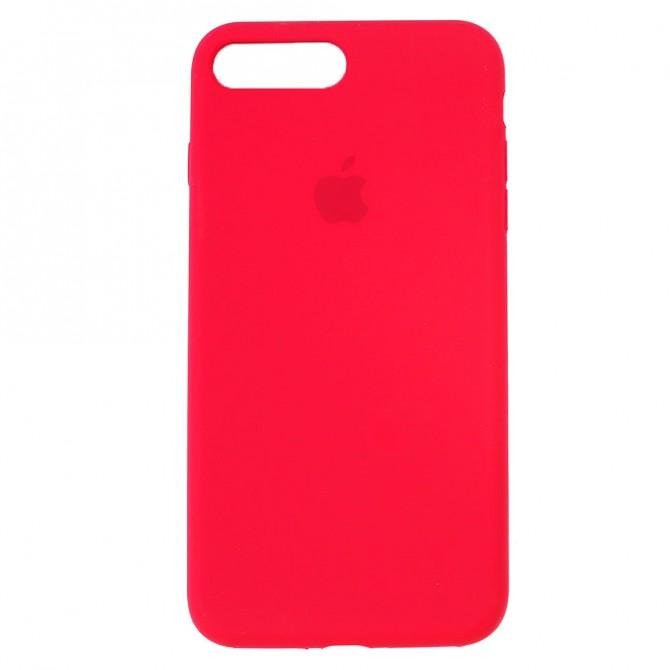 Чохол силіконовий для iPhone 7/8 Plus Темно Вишневий FULL-1