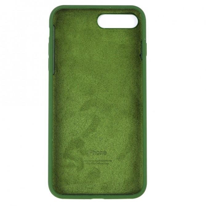 Чохол силіконовий для iPhone 7/8 Plus Темно Зелений FULL-2