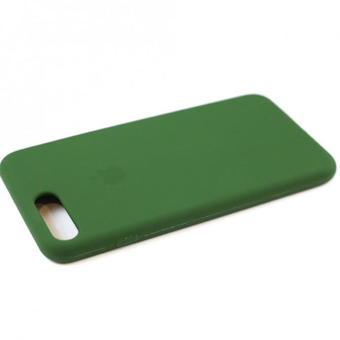 Чохол силіконовий для iPhone 7/8 Plus Темно Зелений FULL-4