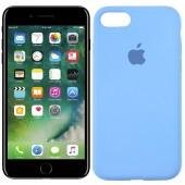 Чехол силиконовый для iPhone 7/8 Синий FULL