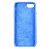 Чехол силиконовый для iPhone 7/8 Синий FULL