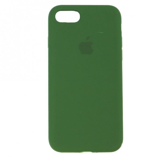 Чохол силіконовий для iPhone 7/8 Темно Зелений FULL-1