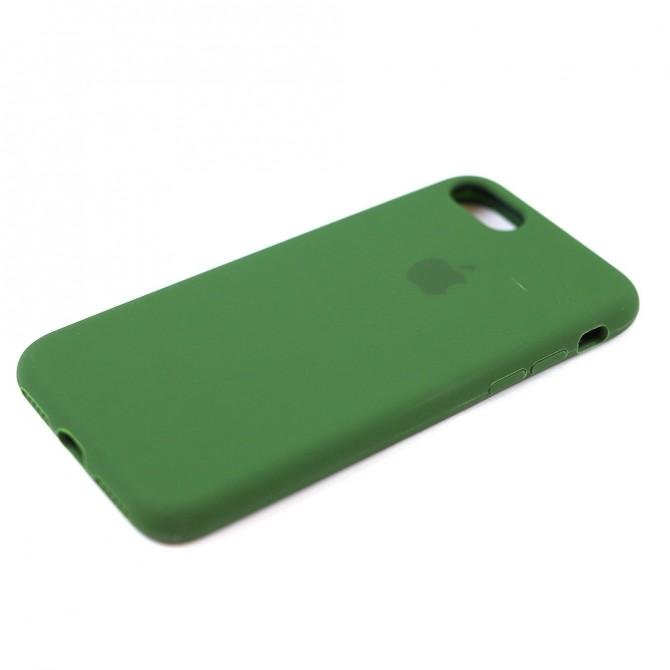 Чохол силіконовий для iPhone 7/8 Темно Зелений FULL-3