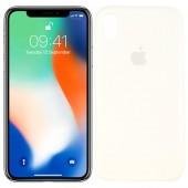 Чехол силиконовый для iPhone X/Xs Белый FULL