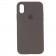 Чехол силиконовый для iPhone X/Xs Кофейный FULL