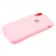 Чехол силиконовый для iPhone X/Xs Розовый FULL
