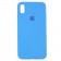 Чехол силиконовый для iPhone Xr Васильковый FULL