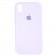 Чехол силиконовый для iPhone Xr Лаванда FULL