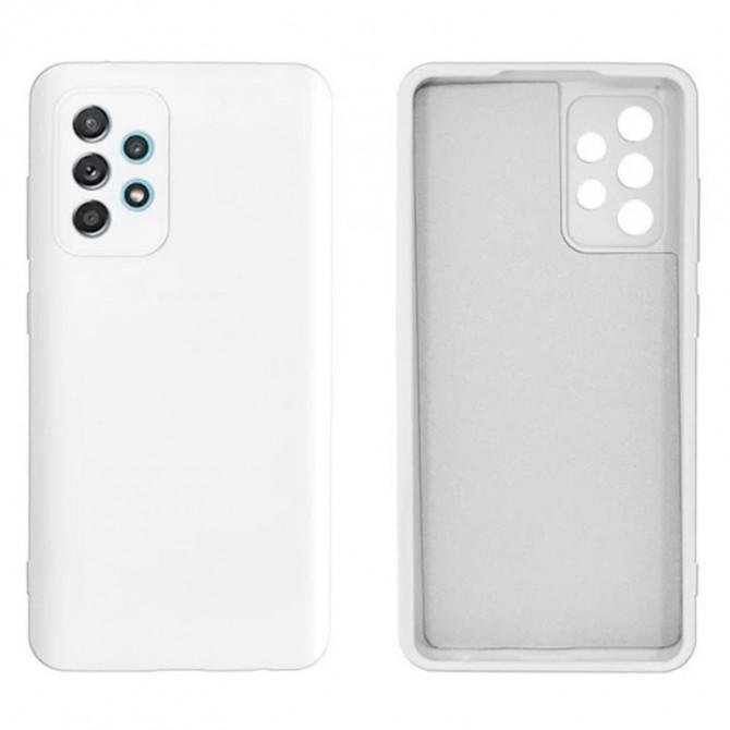 Силиконовый чехол Soft для Samsung A525 Galaxy A52 Белый FULL