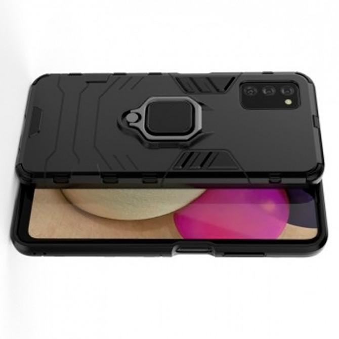 HONOR Hard Defence Series Samsung A037 Galaxy A03s Black (with magnet)-2