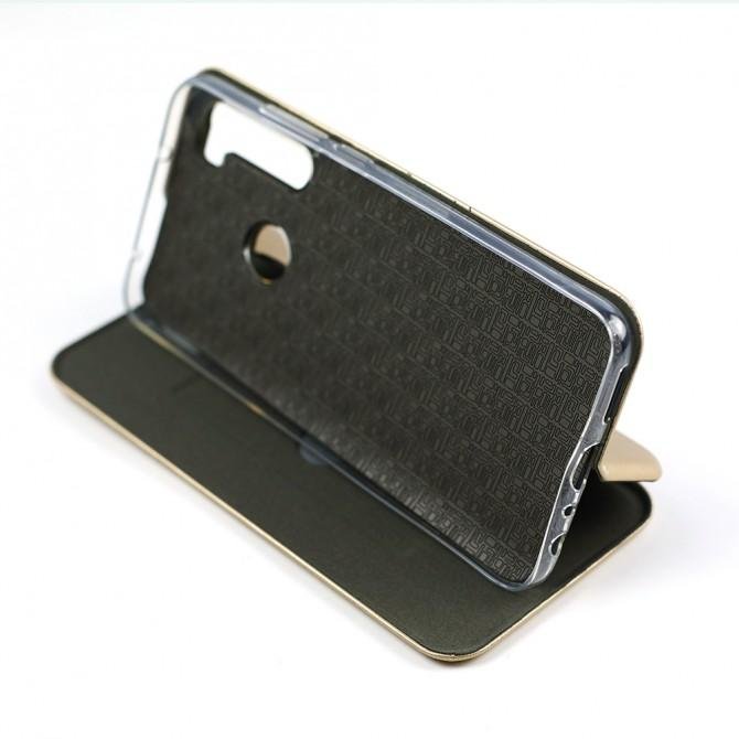 Чохол книжка U-Like Best для Xiaomi Redmi Note 8T Золотой-4