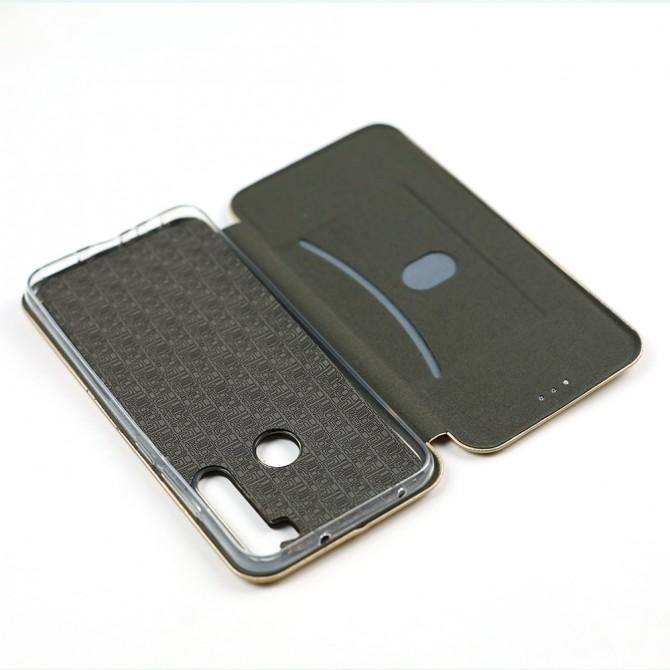 Чохол книжка U-Like Best для Xiaomi Redmi Note 8T Золотой-5