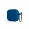 Чохол U-Like Silicone Protective Case For Airpods 3 Slim + Lock Blue Cobalt