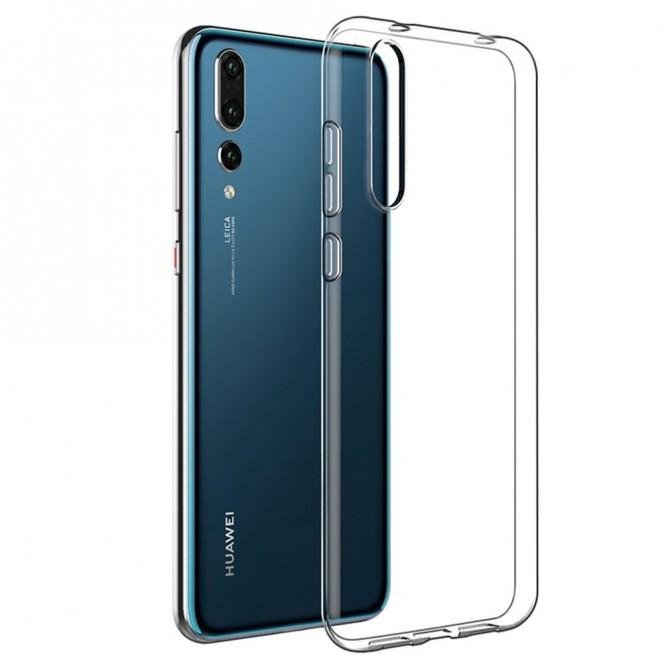 Чохол Ultra-thin 0.3 для Huawei P20 Прозорий-3