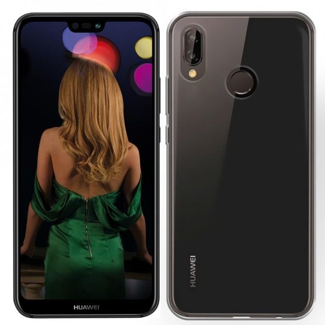 Чехол Ultra-thin 0.3 для Huawei P20 Lite Прозрачный