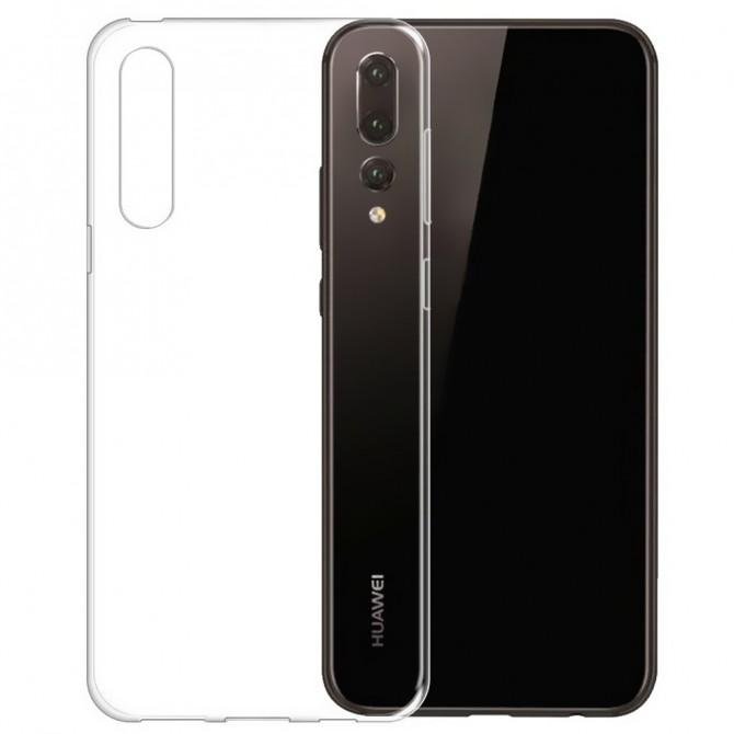 Чехол Ultra-thin 0.3 для Huawei P20 Lite Прозрачный-2