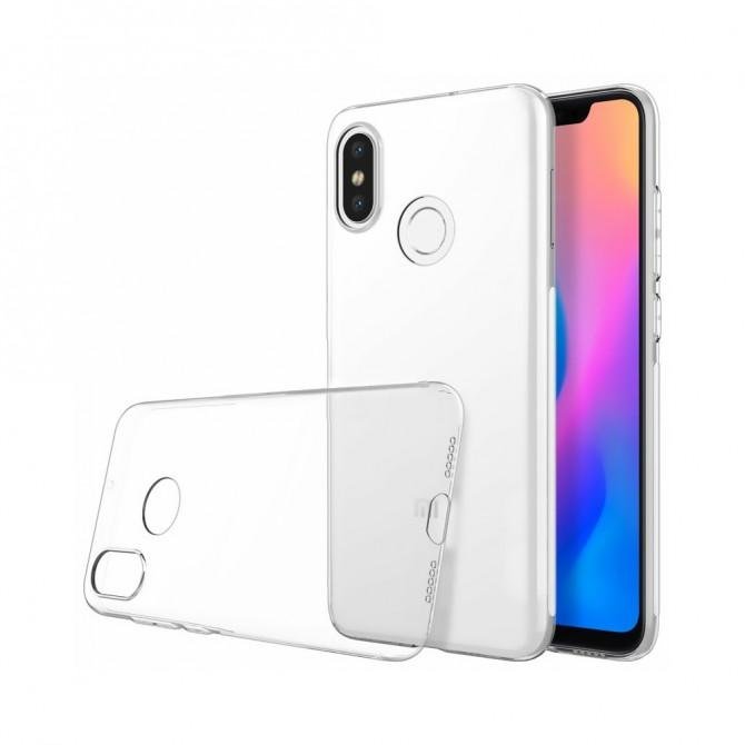 Чохол Ultra-thin 0.3 для Xiaomi Mi8 Прозорий-3