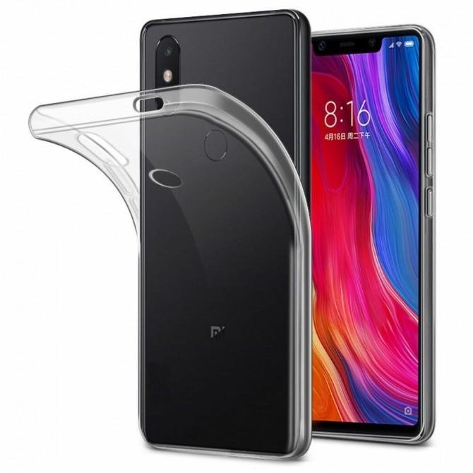 Чехол Ultra-thin 0.3 для Xiaomi Mi8 SE Прозрачный-3
