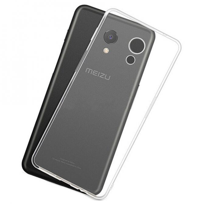 Чохол Ultra-thin 0.3 для Meizu M6s Прозорий-2