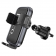Холдер Hoco H78 Vista push-type car holder Black metal grey