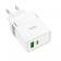 Сетевое зарядное устройство 1USB + Type-C Hoco N21 PD30W+QC3.0 White