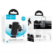 Холдер Hoco H78 Point Air outlet gravity linkage Black