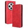 Чохол-книжка Lines Leather for Xiaomi Redmi 14C Red