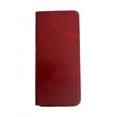 Чехол-книжка Lines Leather for Xiaomi Redmi 14C Red Чехол-книжка Lines Leather for Xiaomi Redmi 14C Red