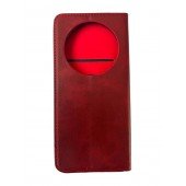 Чехол-книжка Lines Leather for Xiaomi Redmi 14C Red Чехол-книжка Lines Leather for Xiaomi Redmi 14C Red