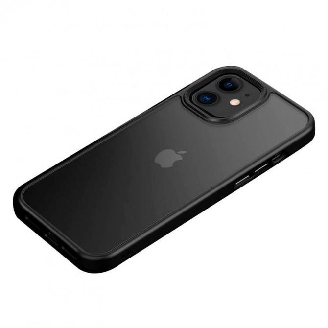 Чохол TPU+PC Metal Buttons для Apple iPhone 11 (6.1") Чорний