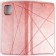 Чохол-книжка Lines Leather for Samsung A025 Galaxy A02s Pink