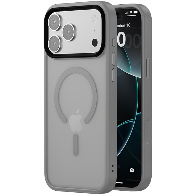 Чехол Ummi Colorful with Magnetic Fit для Apple iPhone 17 Pro Max/ 18 Pro Max (6.3) Серый-2