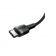 Кабель Baseus Cafule Type-C/Type-C PD2.0 100W (20V 5A) (CATKLF-AL) Black/Grey 2m
