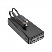 Додаткова батарея Hoco J118A Speed Energy with cable (20000mAh) Black Додаткова батарея Hoco J118A Speed Energy with cable (20000mAh) Black
