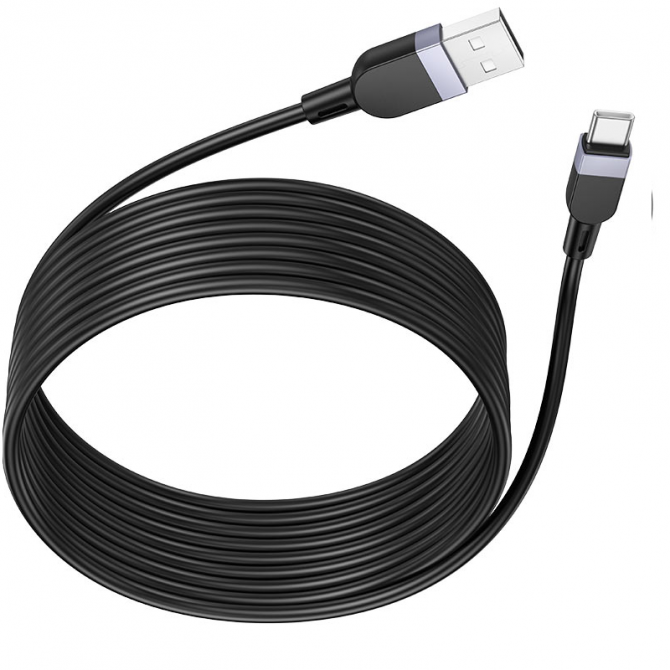 Кабель USB Hoco X109 Energy Type-C Black 1m-2