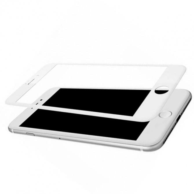 Защитное стекло для APPLE iPhone 7/8 Plus Белый (0.3 мм, 2.5D)