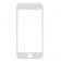 Защитное стекло для APPLE iPhone 7/8 Plus Белый (0.3 мм, 2.5D)
