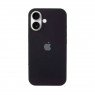 Силіконовий чохол для iPhone 16 Black FULL