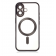 Силиконовый чехол SHINING with MagSafe для iPhone 16 Темно Серый