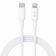 Кабель USB Relict Clave Silicone Type-C to Lightning 27W White