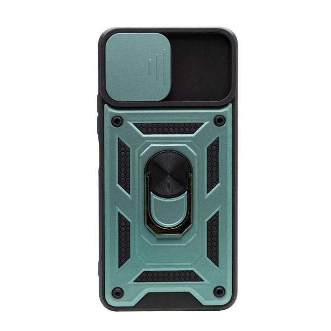 Чохол HONOR Hard Defence Series Xiaomi Mi 11 Lite Green (with Camshield and magnet)-1